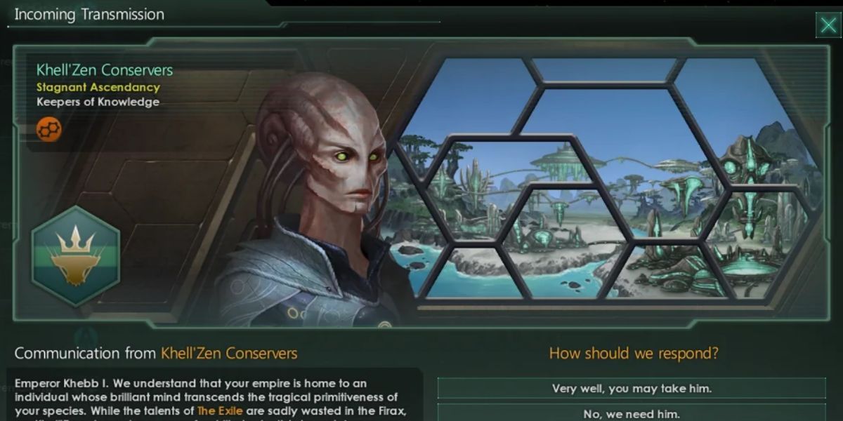 A picture of Stellaris AI Personality, Keepers of Knowledge