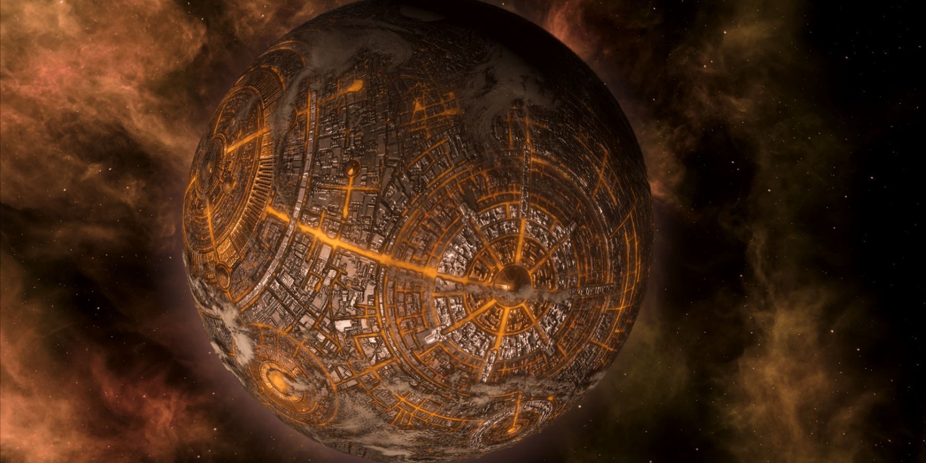 An in-game screenshot of Stellaris: MegaCorp