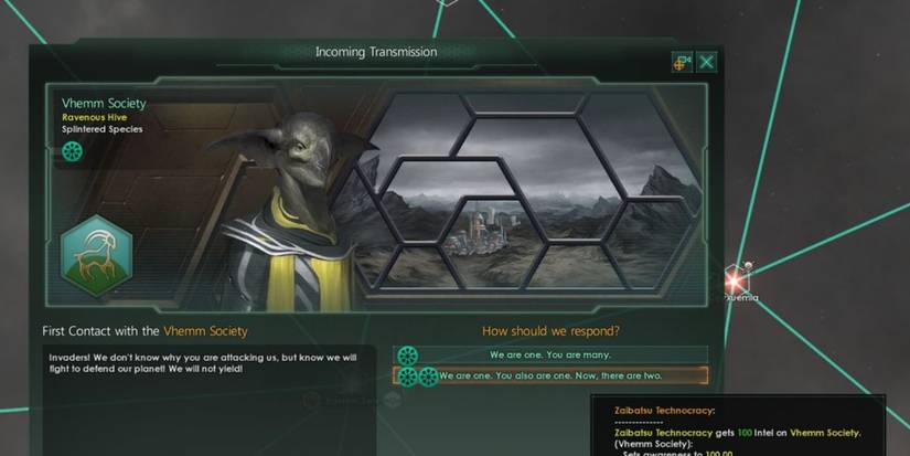 A picture of Stellaris AI Personality, Splintered Species