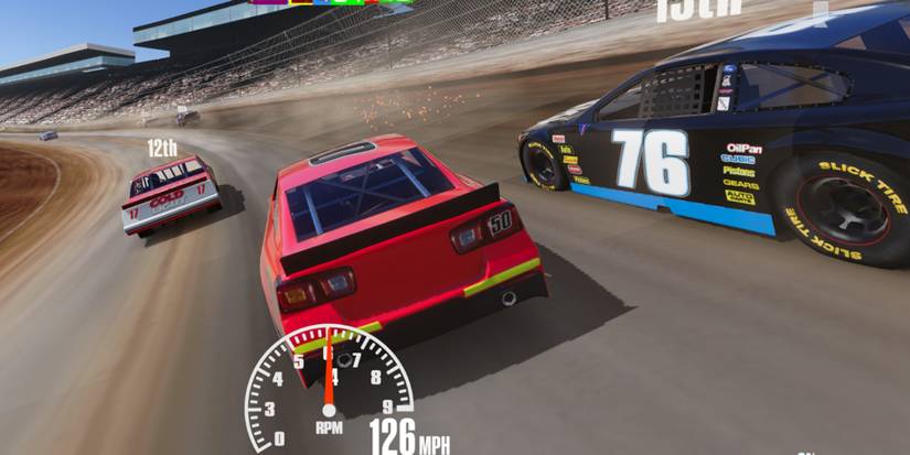Player races past his opponents at over 100 mph