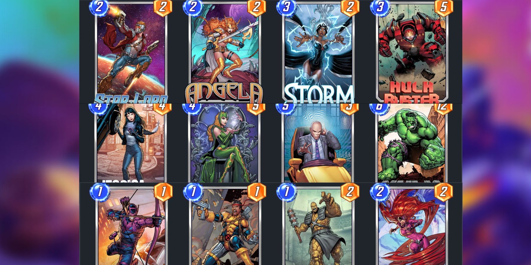 best cards for a pool 1 storm deck in marvel snap.