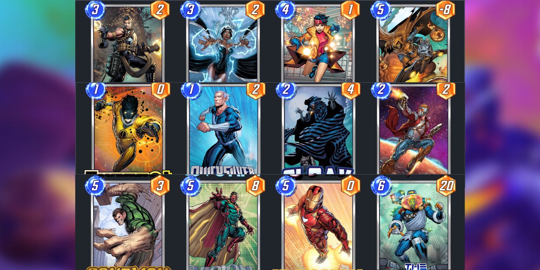 best decks for pool 2 storm in marvel snap.