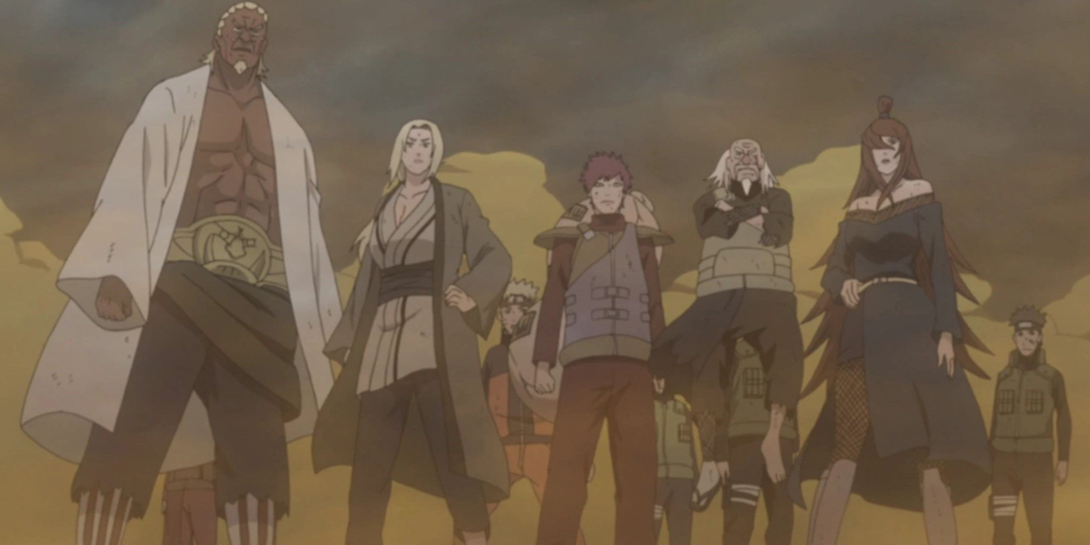 Strongest Five Kage War Arc Naruto - Featured