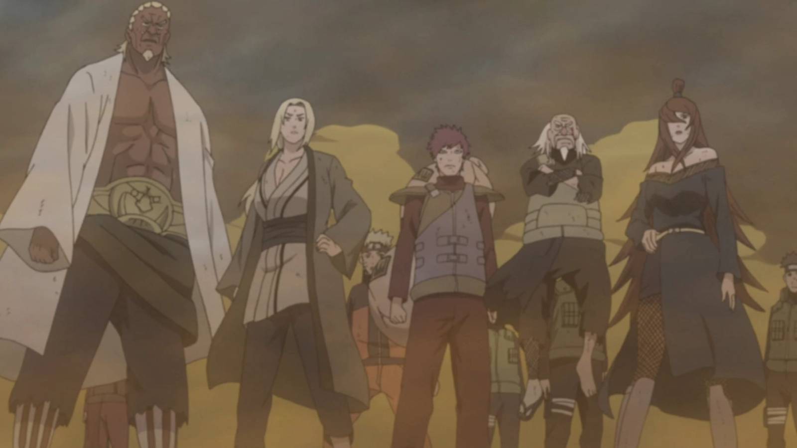 Strongest Five Kage War Arc Naruto - Featured