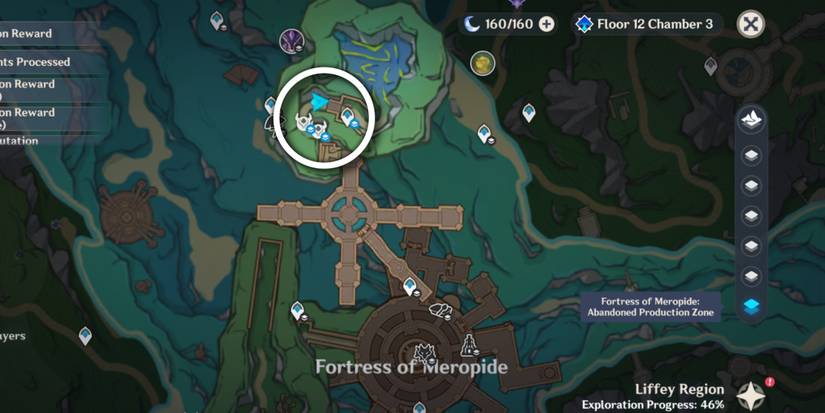 Subdetection Unit Genshin Impact location fortress meropide