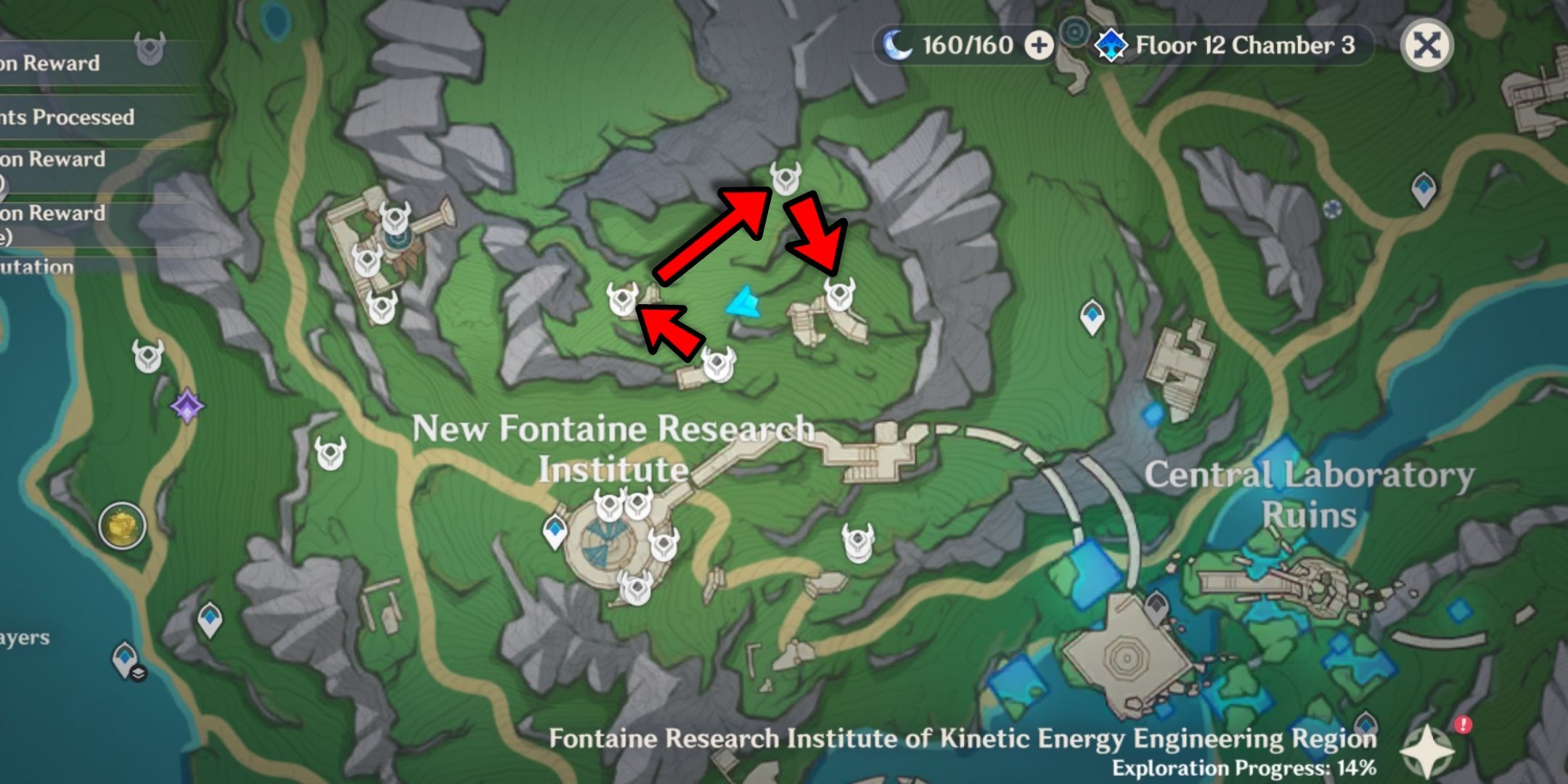 Subdetection Unit Genshin Impact location north institute