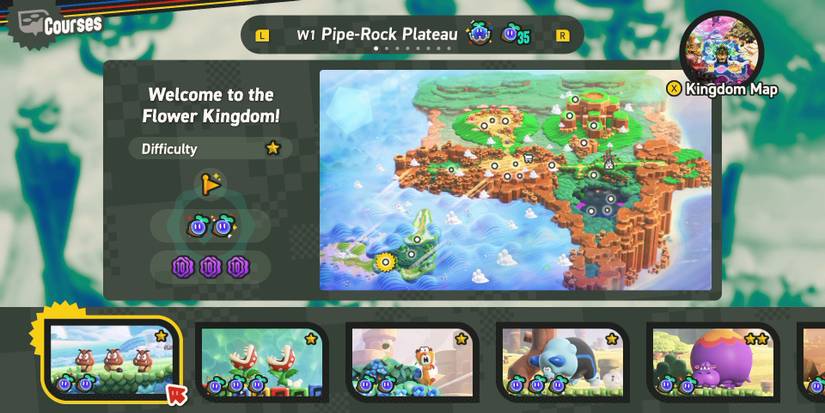 super-mario-wonder-all-courses-and-worlds-pipe-rock-plateau