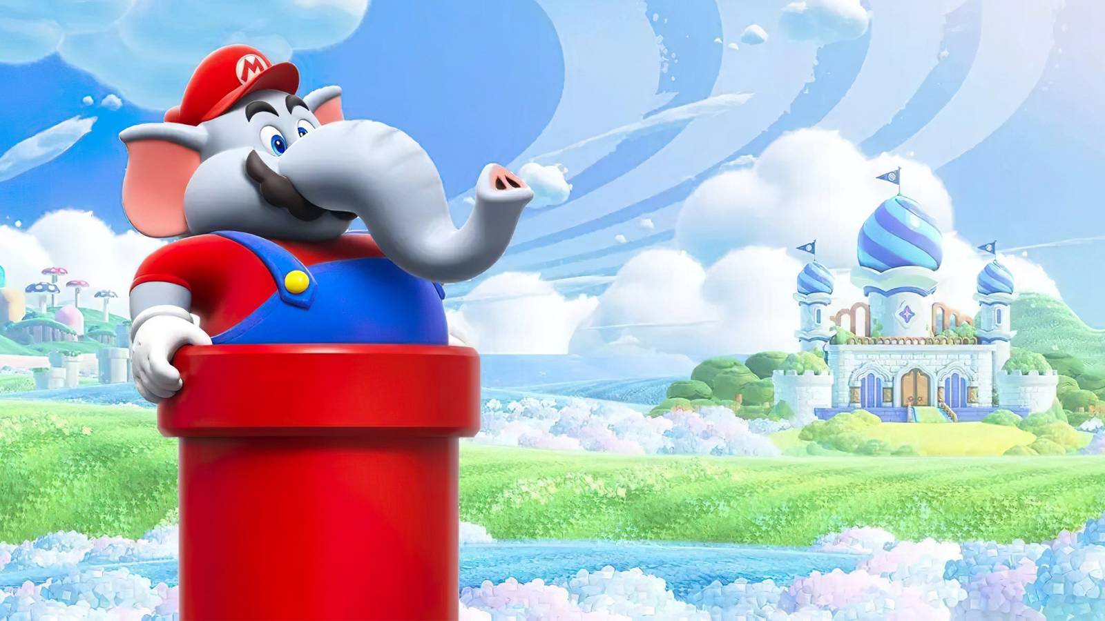 Super Mario Bros Wonder Elephant Mario