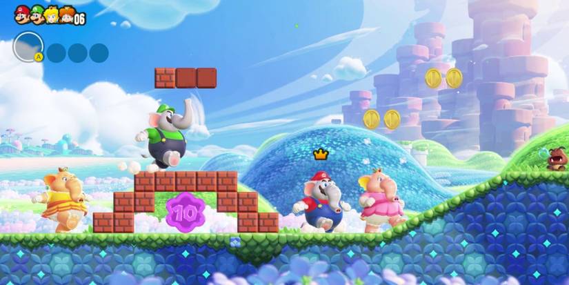 Super Mario Bros Wonder Crown Coop