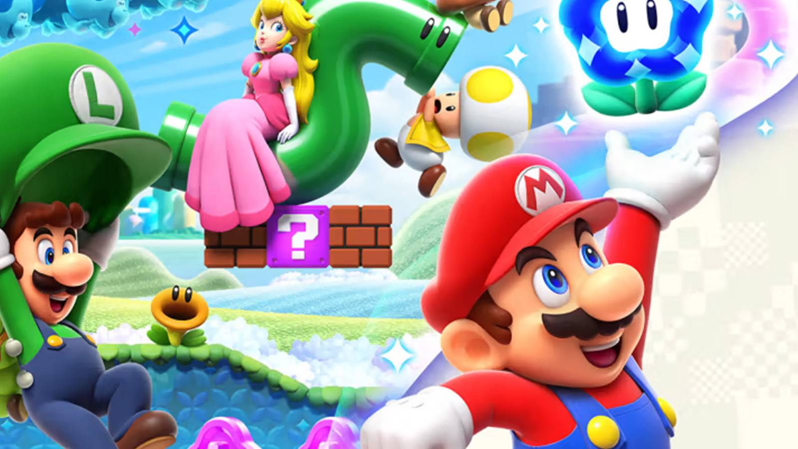 Super Mario Bros. Wonder official artwork