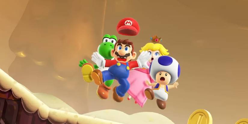 Super Mario Bros Wonder Shocked Cast