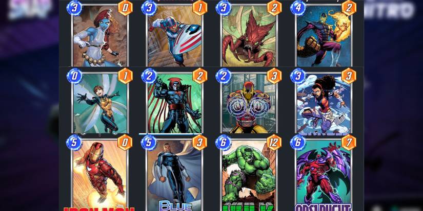 image showing the best super skrull deck in marvel snap.