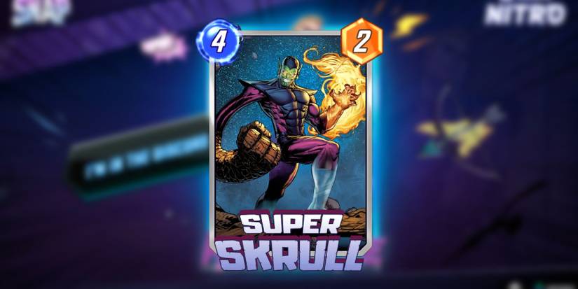 image showing super skrull card in marvel snap.