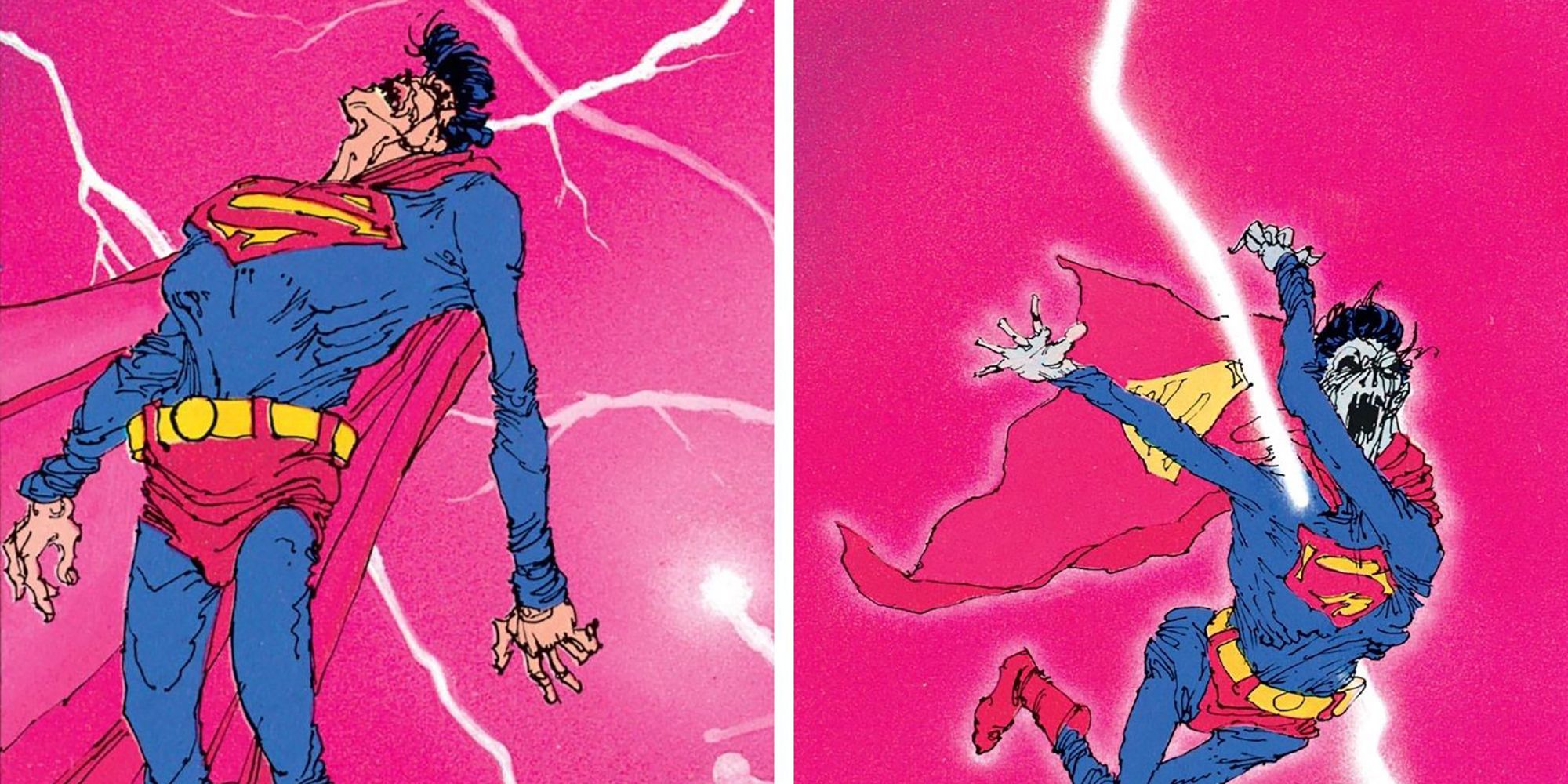 Superman Attacked By Radiation