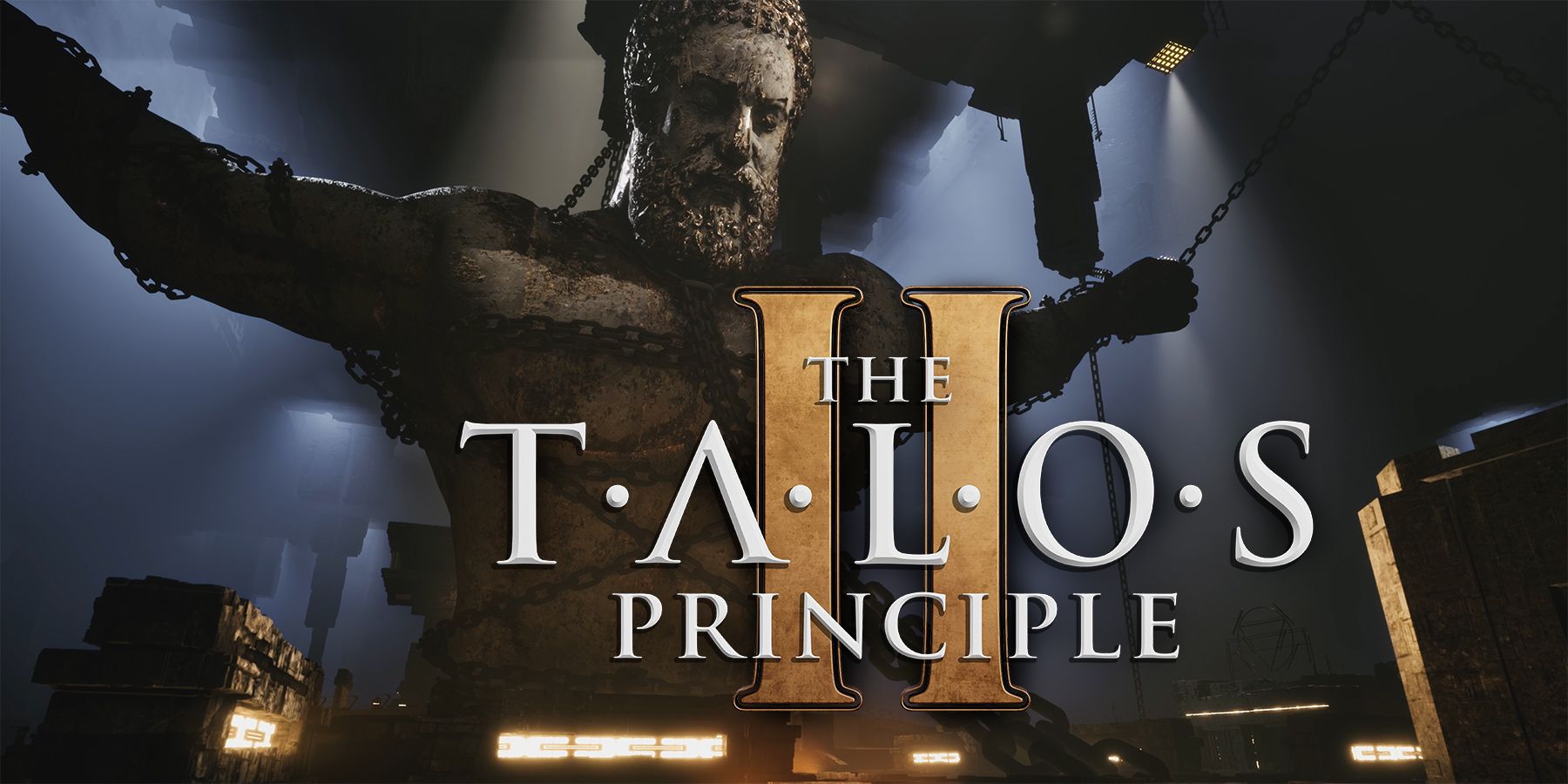 Talos Principle 2 pyramid with logo