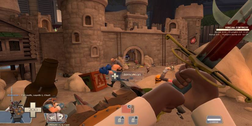 Team Fortress 2 - Best Halloween Maps - Sandcastle