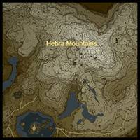 Tears of the Kingdom - Hebra Mountains On Map