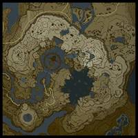 Tears of the Kingdom - Zora Domain Region Of Map
