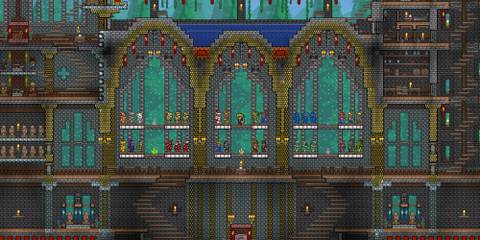 Castle in Terraria