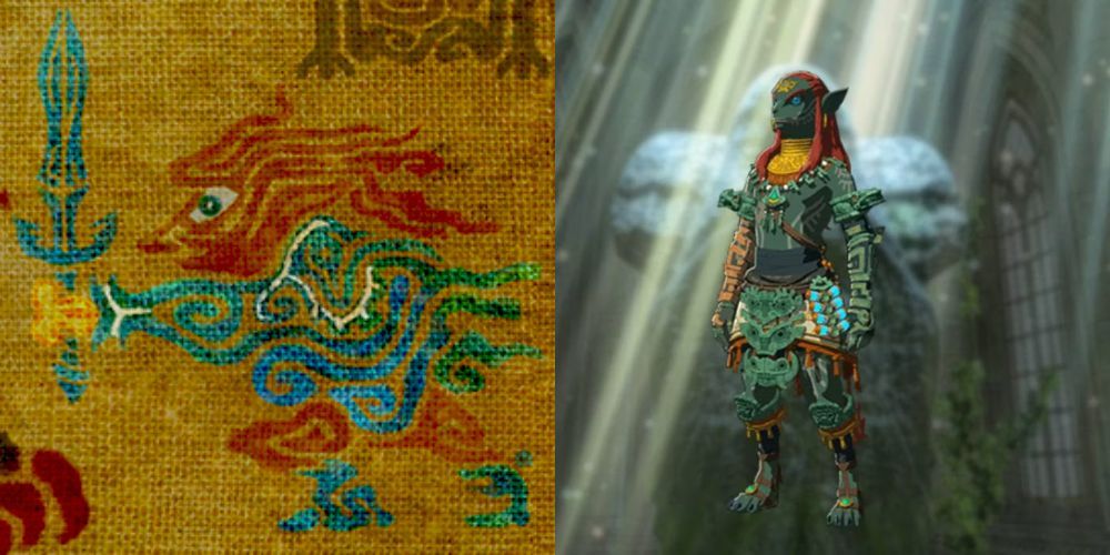 The Ancient Hero from Zelda Tears of the Kingdom