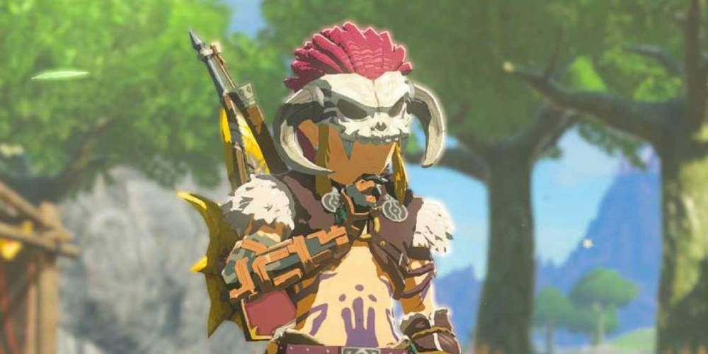 The Barbarian Armor Set, as seen in Zelda Tears of the Kingdom