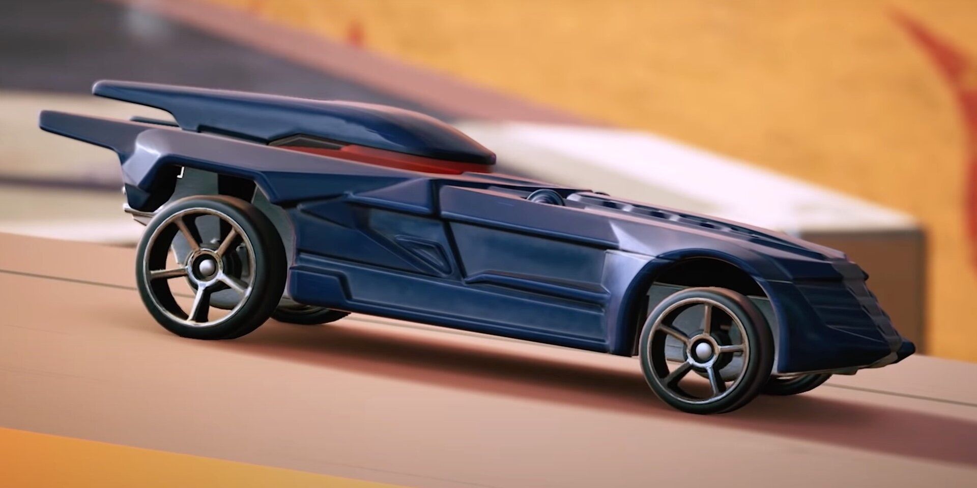 The Batmobile in Hot Wheels Unleashed