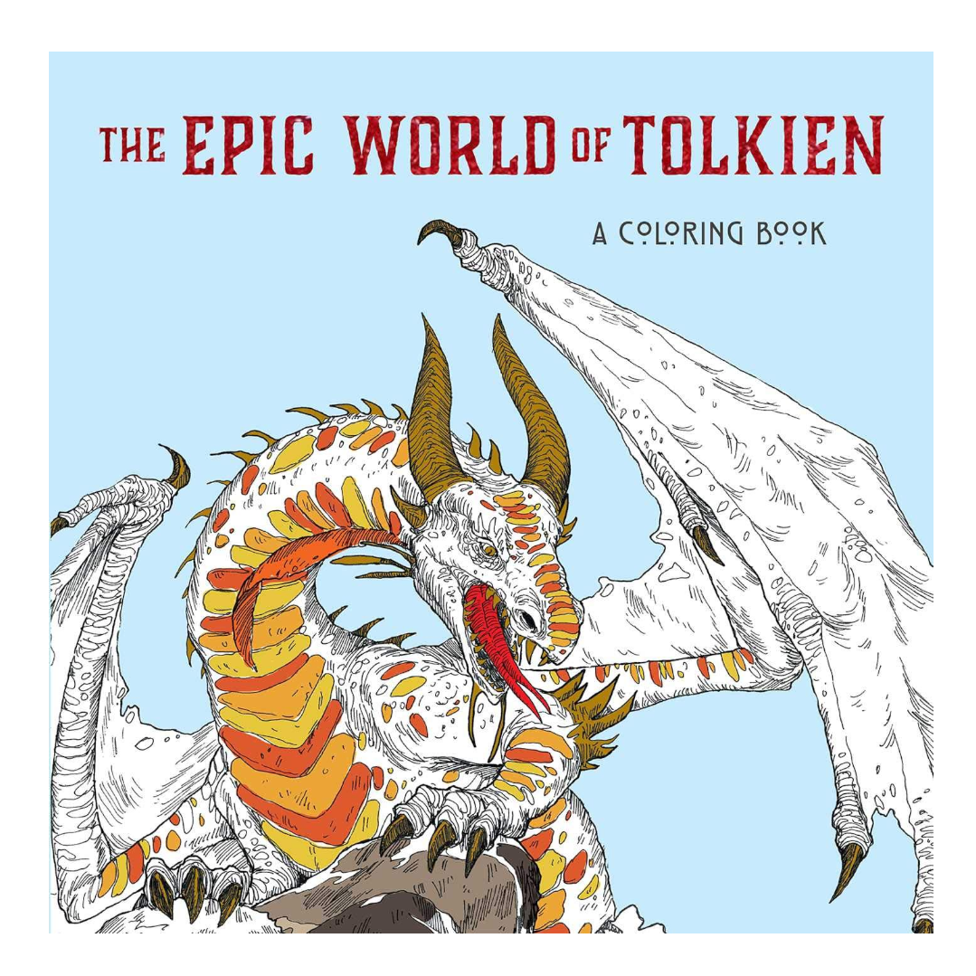 The Epic World of Tolkien Coloring Book