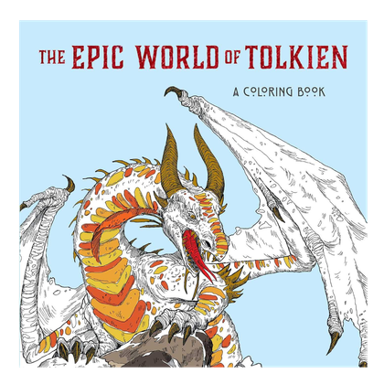 The Epic World of Tolkien Coloring Book