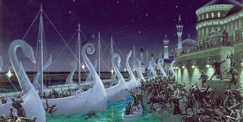 The First Kinslaying in The Lord of the Rings