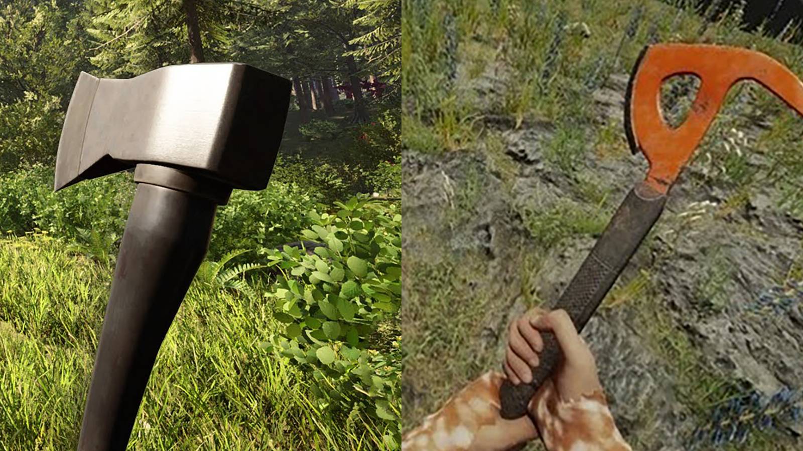 The Forest Best Axes