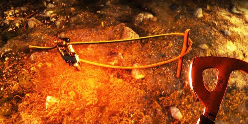 The Forest Explosive Wire Trap