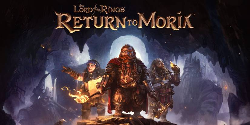 the lord of the rings return to moria key art