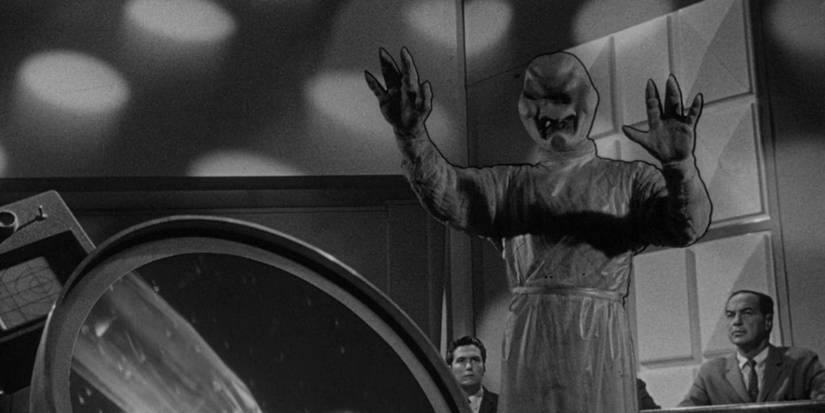 Screenshot from O.B.I.T., an episode of The Outer Limits.