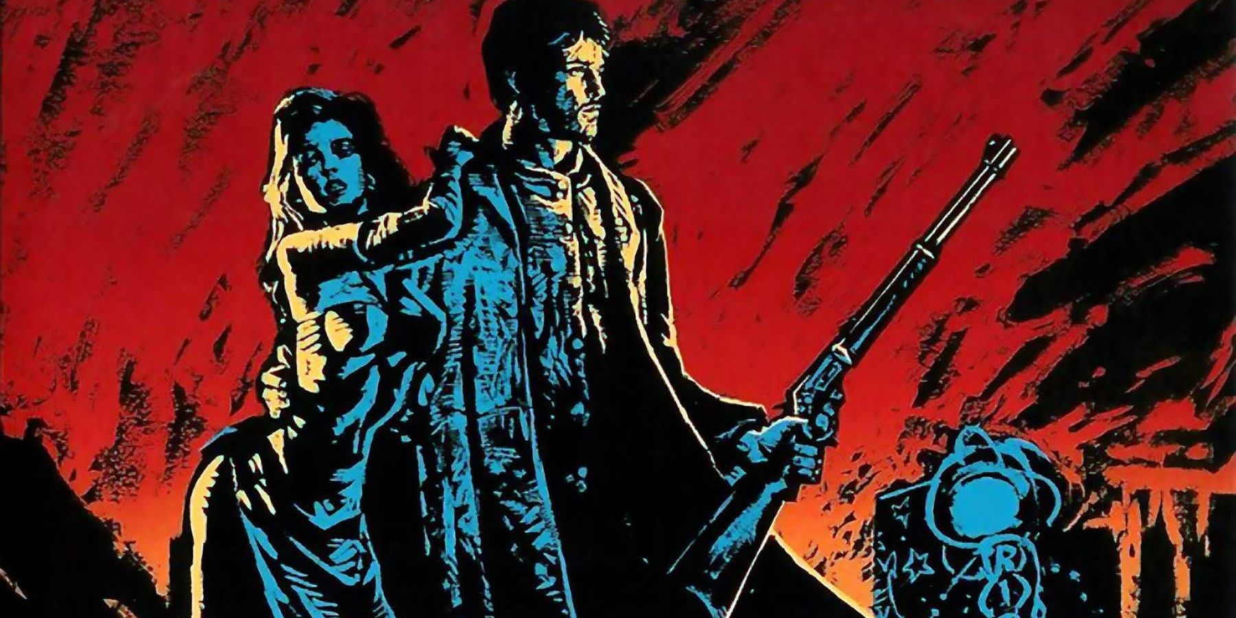 The poster for Streets of Fire