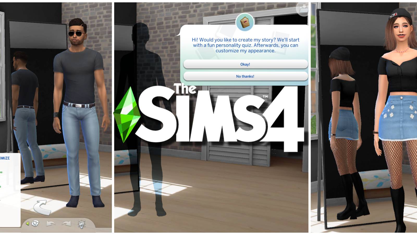In Create-A-Sim, there are several ways to avoid making Sims with the same face over and over again. For example, downloading cc and using randomizers.