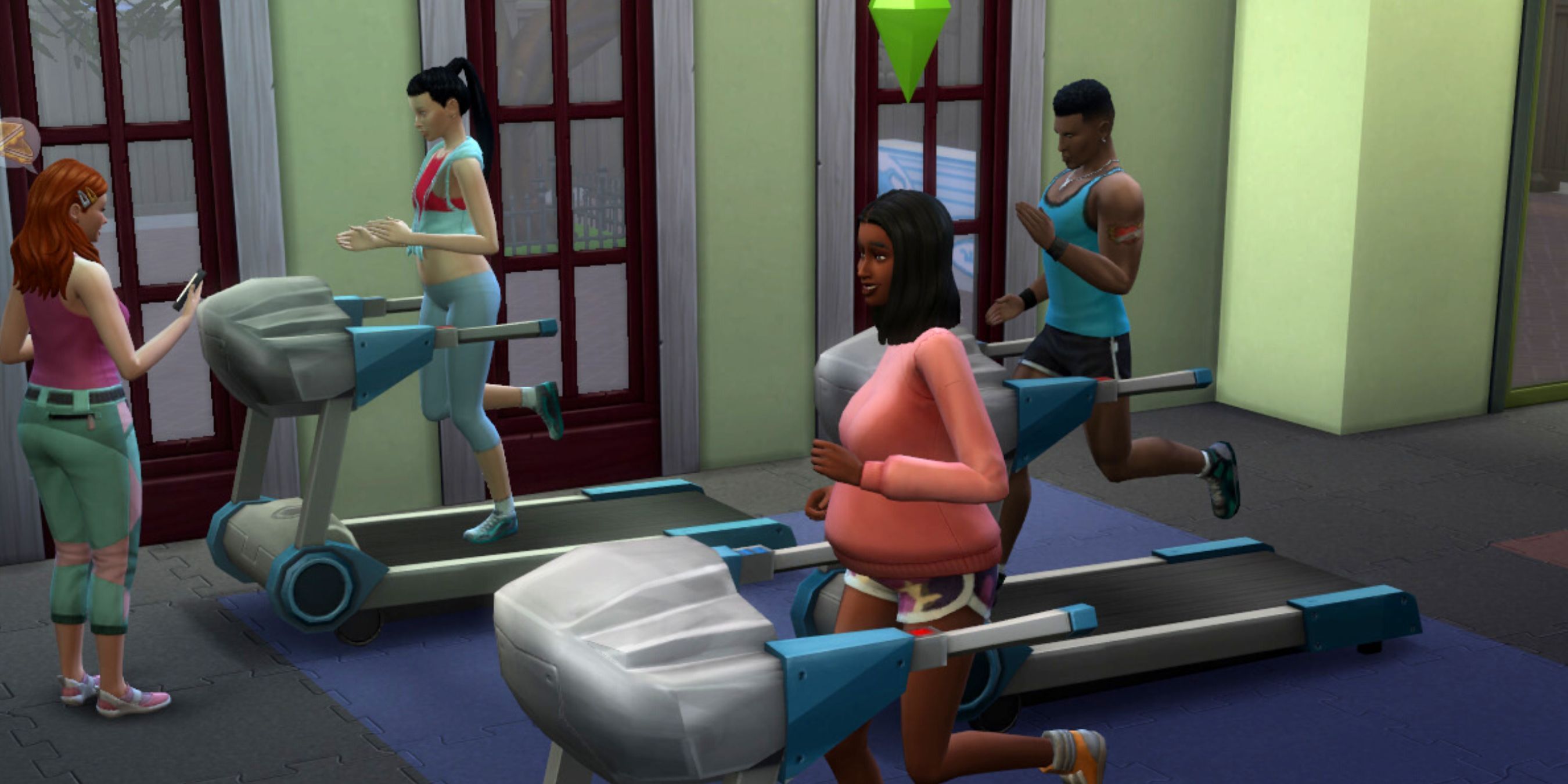 can sims gain and lose weight in sims 4