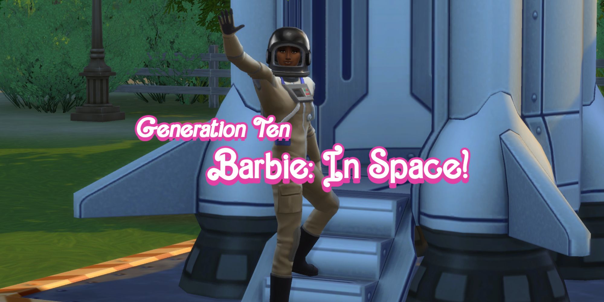The tenth generation of the Barbie Legacy Challenge goes to space The Sims 4