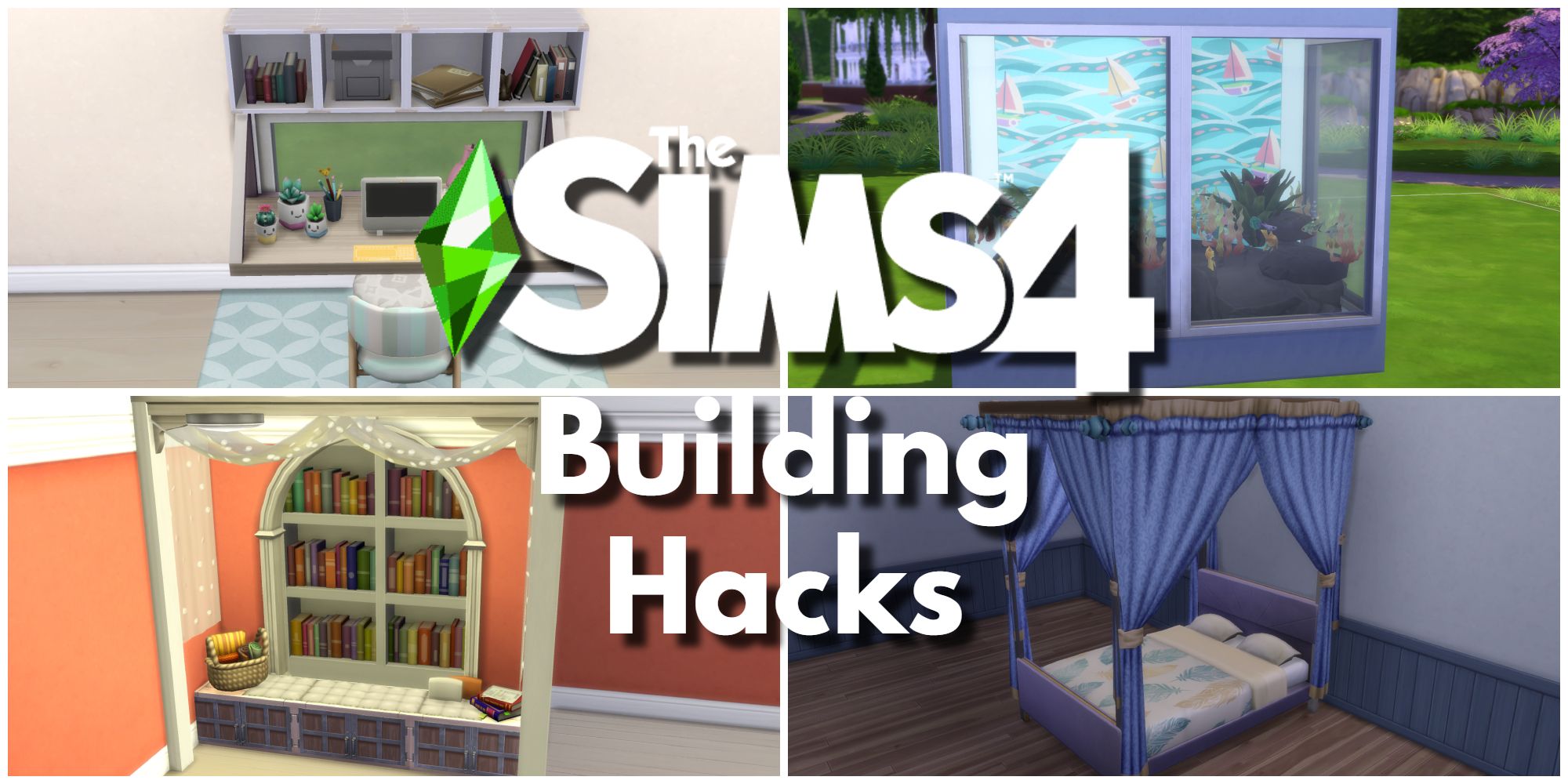 A handful of some of the best build mode hacks for The Sims 4