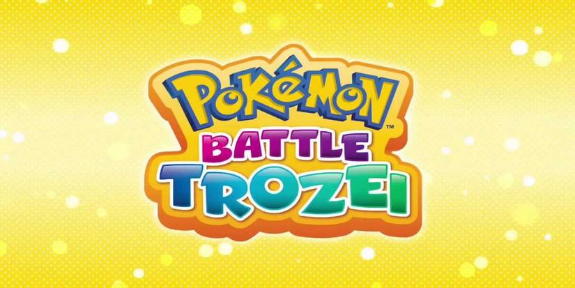 The title of Pokemon Battle Trozei