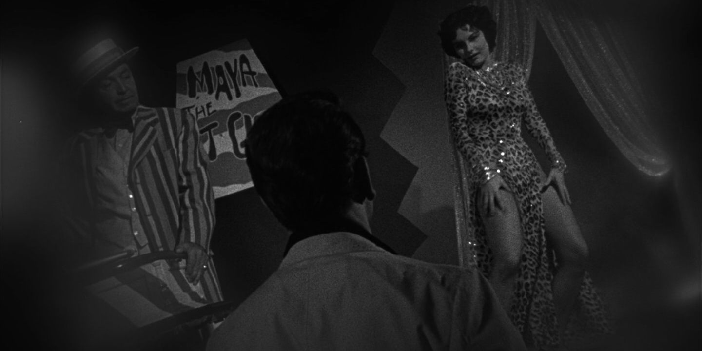 A man experiences a spooky dream in The Twilight Zone's "Perchance To Dream".