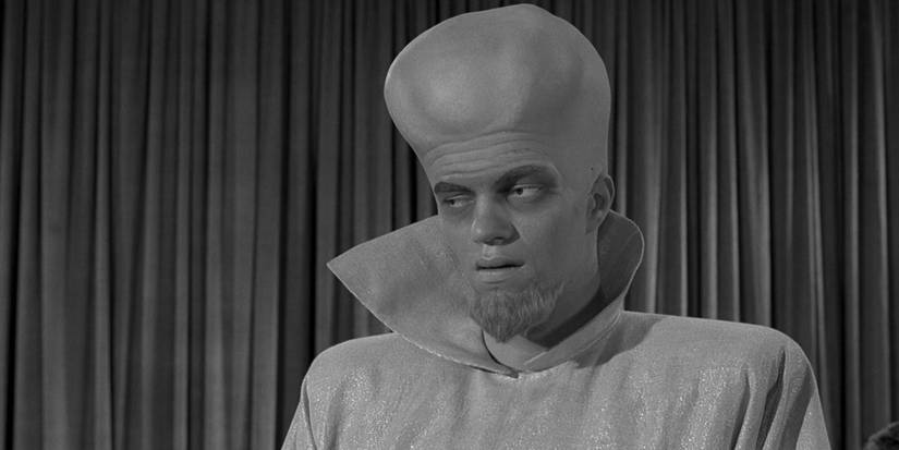 An alien Kanamit in The Twilight Zone's "To Serve Man".