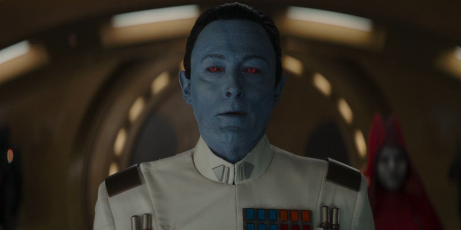 Thrawn on his ship in Ahsoka