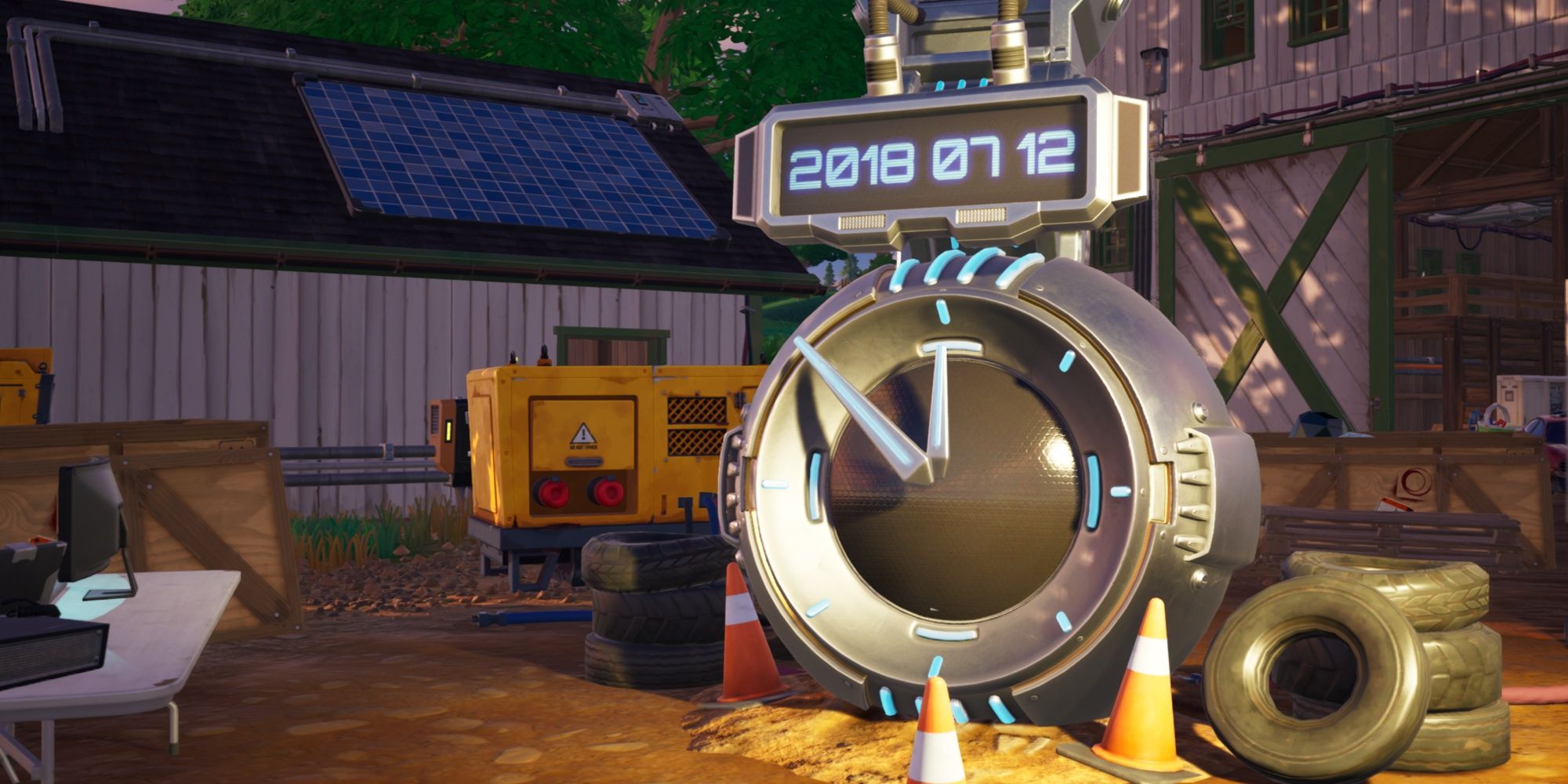 time machine at frenzy fields