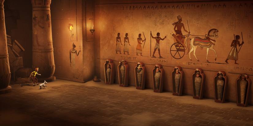 tintin pharoah sarcophagus-1