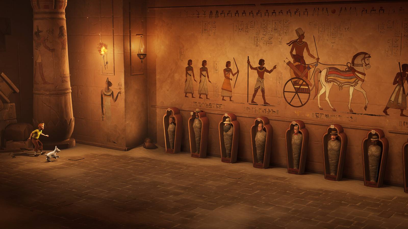 tintin pharoah sarcophagus-1