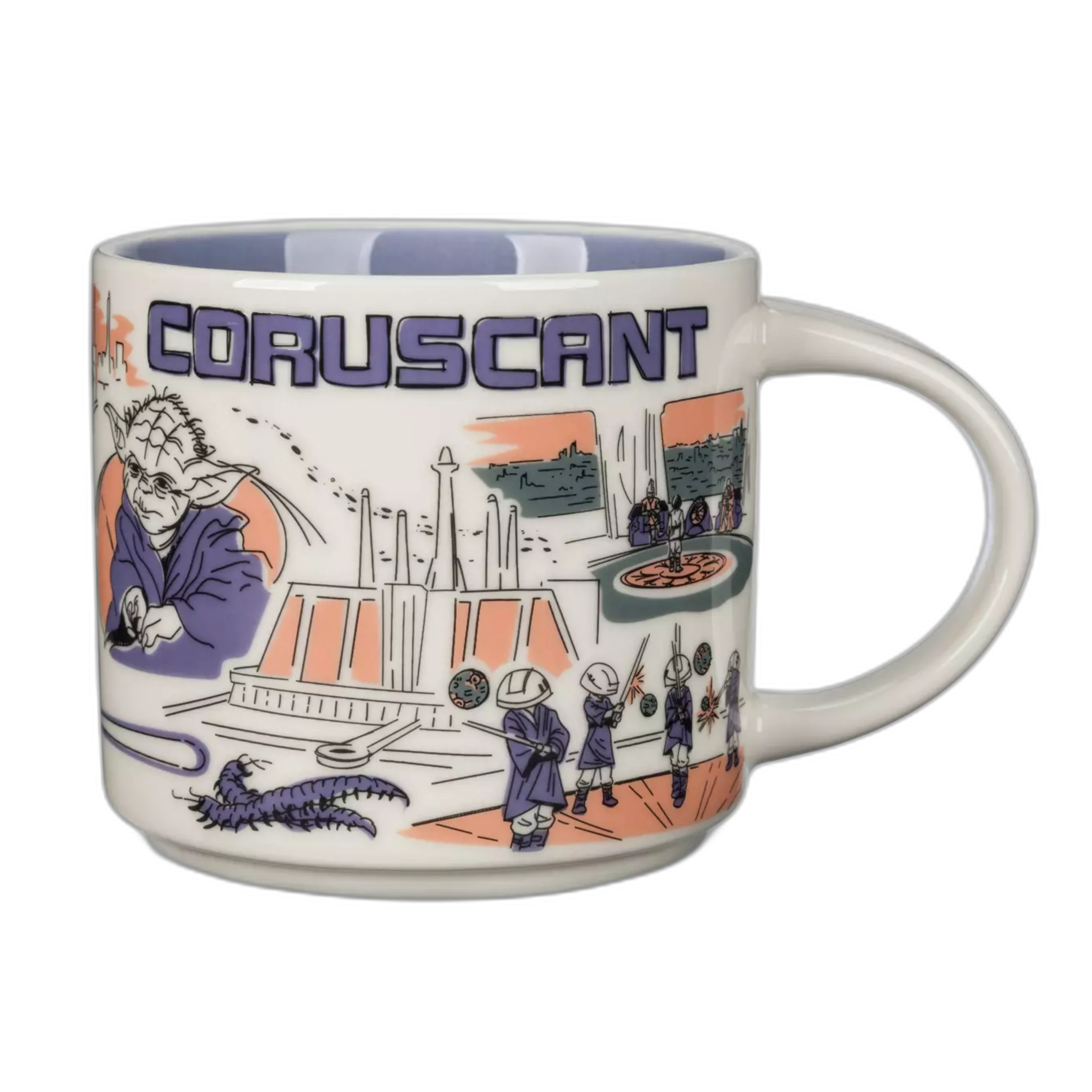 Star Wars Coruscant Mug from the Been There Series, with artwork from the movies.