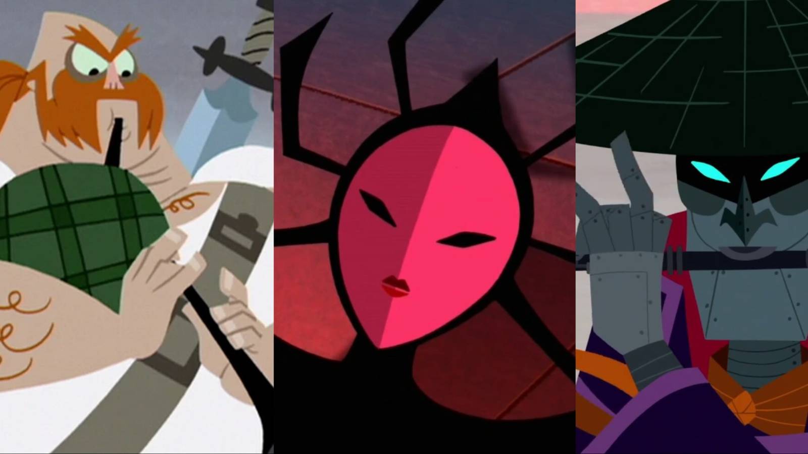 title image strongest samurai jack characters
