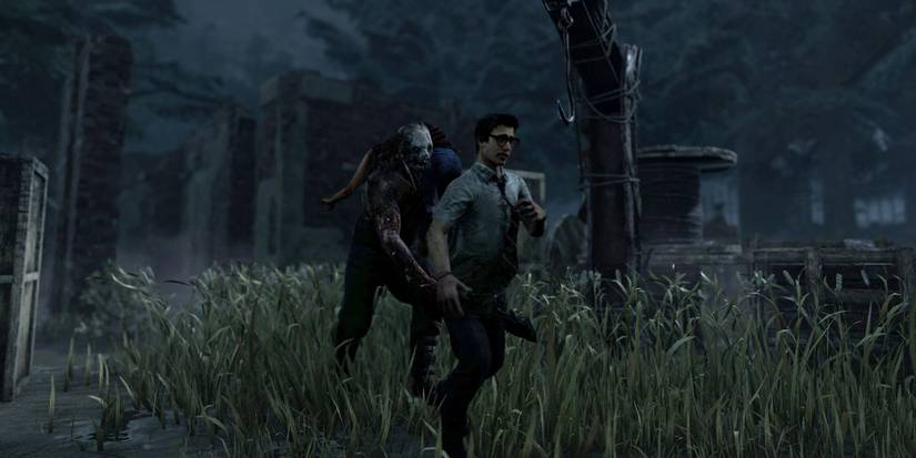 Trapper attacking dwight