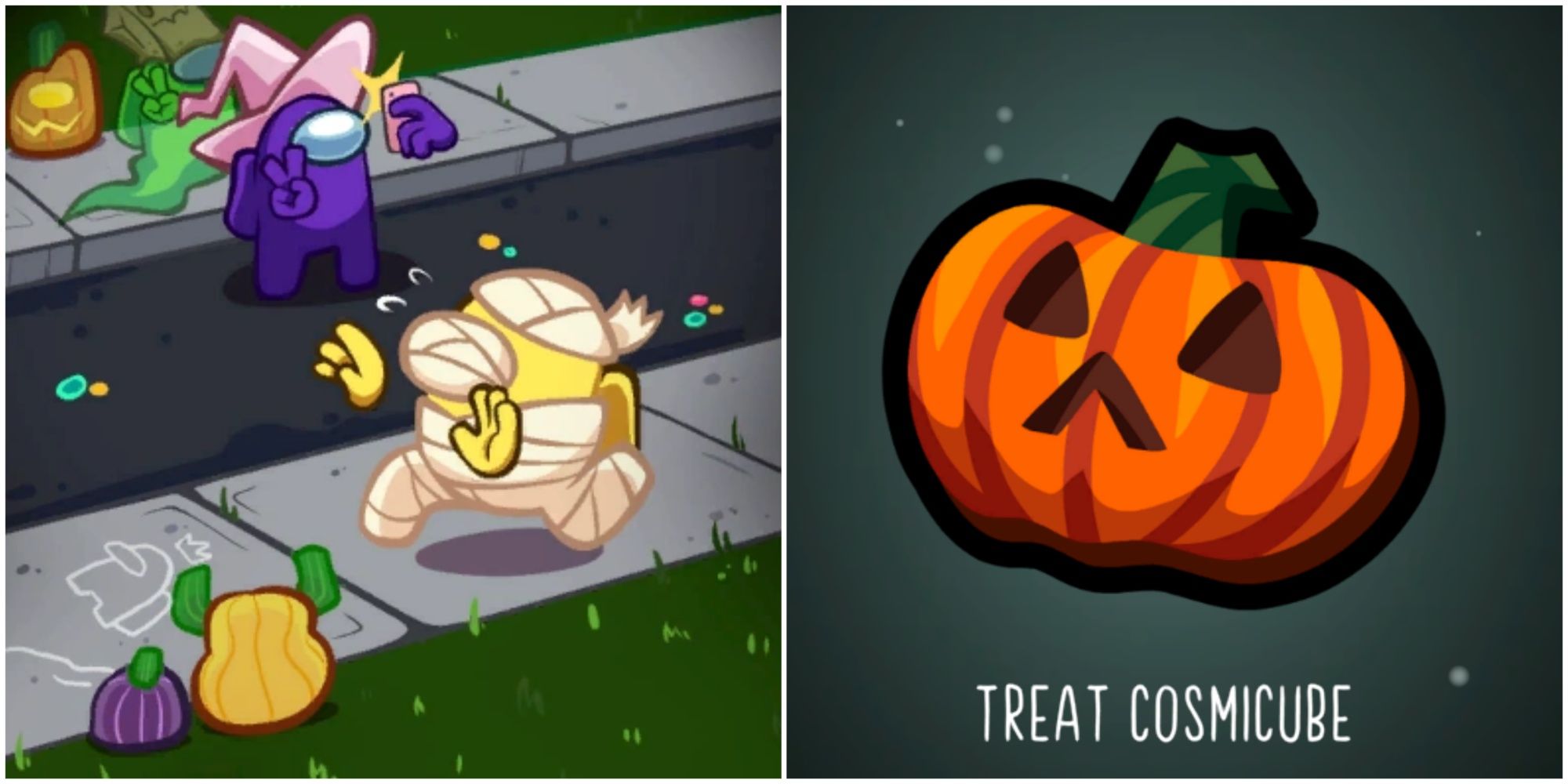 featured image for treat cosmicube and pumpkin token