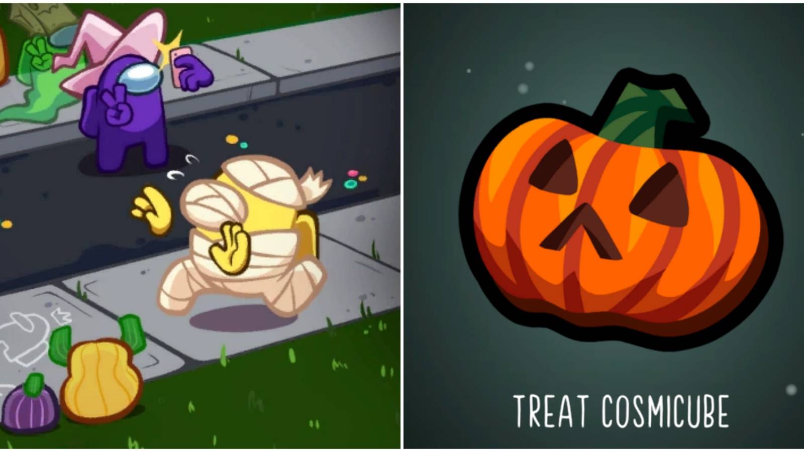 featured image for treat cosmicube and pumpkin token